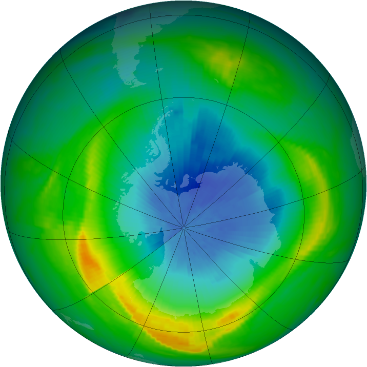 Ozone Map 1980-10-24